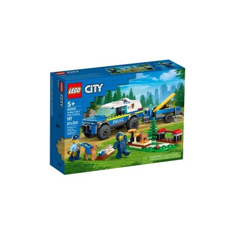 LEGO Entrenamiento Móvil para Perros Policía 60369