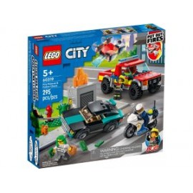 LEGO Rescate de Bomberos y Persecución Policial 60319