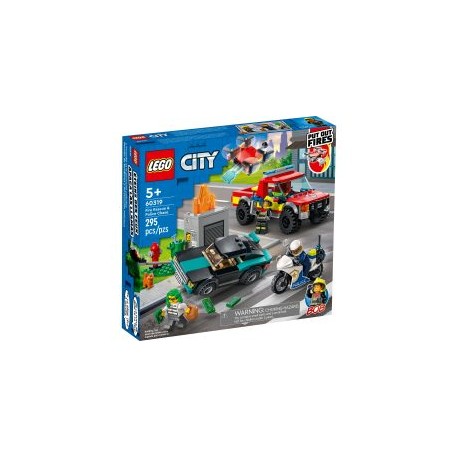 LEGO Rescate de Bomberos y Persecución Policial 60319