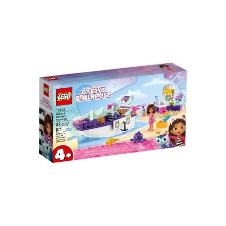 LEGO Barco y Spa de Gabby y Siregata 10786