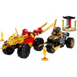LEGO Batalla en Coche y Moto de Kai y Ras 71789