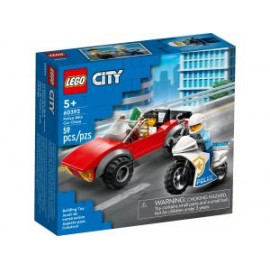 LEGO Moto de Policía y Coche a la Fuga 60392