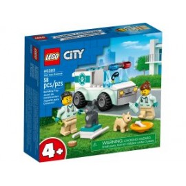 LEGO Furgoneta Veterinaria de Rescate 60382