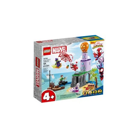 LEGO Equipo Spidey en el Faro del Duende Verde 10790