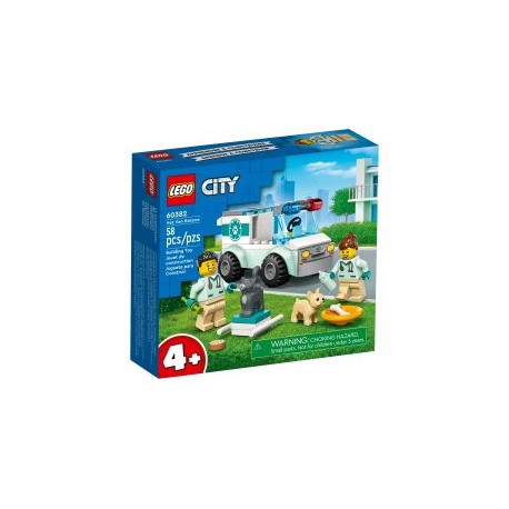 LEGO Furgoneta Veterinaria de Rescate 60382