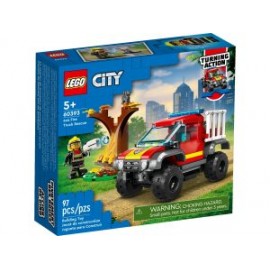 LEGO Camión de Rescate 4×4 de Bomberos 60393