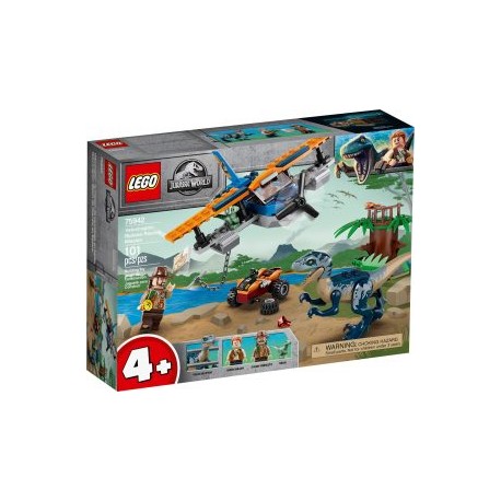 LEGO 75942 Velocirraptor: Misión de Rescate en Biplano
