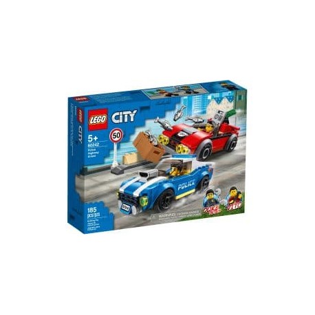 LEGO 60242 Policía: Arresto en la Autopista