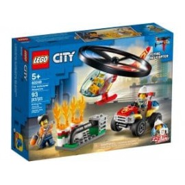 LEGO 60248 Intervención del Helicóptero de Bomberos