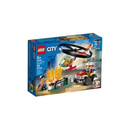 LEGO 60248 Intervención del Helicóptero de Bomberos