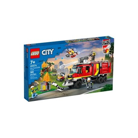 LEGO Unidad Móvil de Control de Incendios 60374