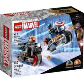 LEGO Motos de Viuda Negra y el Capitán América 76260