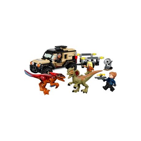 LEGO Transporte del Pyrorraptor y el Dilofosaurio 76951