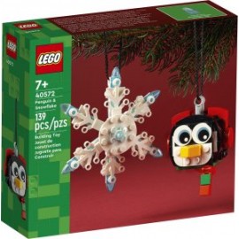 LEGO 40572 Pingino y Copo de Nieve