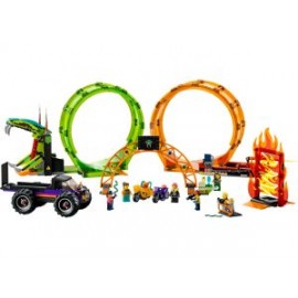 LEGO Pista Acrobática con Doble Rizo 60339