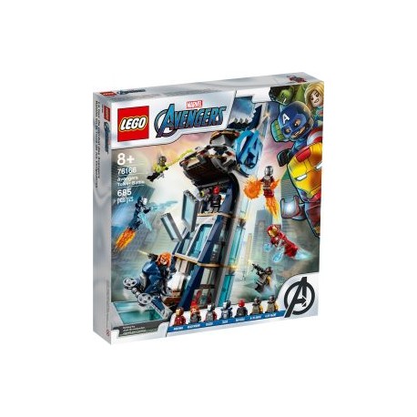 LEGO 76166 Batalla en la Torre de los Vengadores