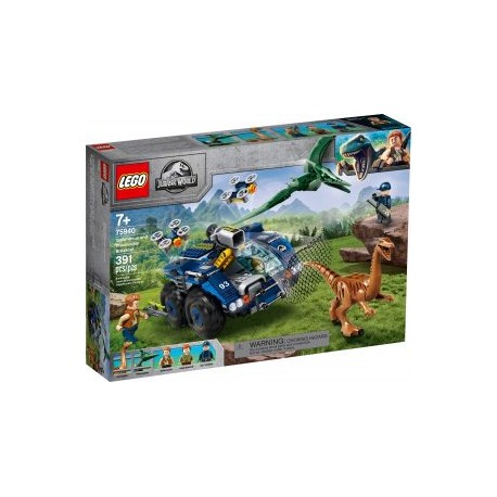 LEGO 75940 Fuga del Gallimimus y el Pteranodon
