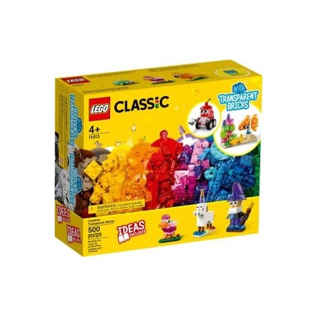 LEGO Ladrillos Creativos Transparentes 11013