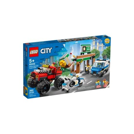 LEGO 60245 Policía: Atraco del Monster Truck