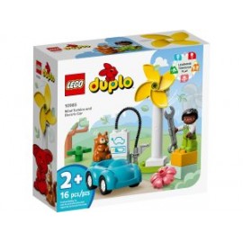 LEGO Aerogenerador y Coche Eléctrico 10985
