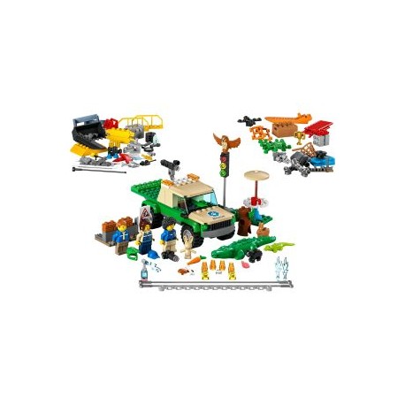 LEGO Misiones de Rescate de Animales Salvajes 60353
