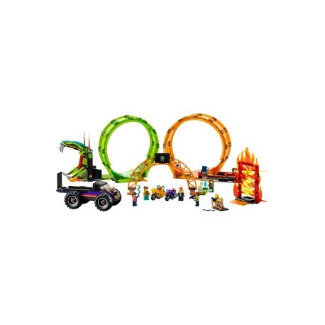 LEGO Pista Acrobática con Doble Rizo 60339
