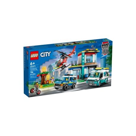 LEGO Central de Vehículos de Emergencia 60371