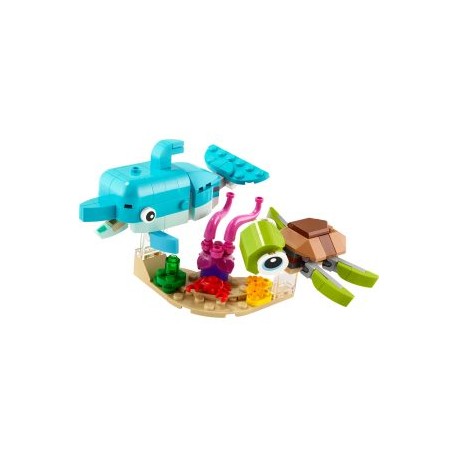 LEGO Delfín y Tortuga 31128
