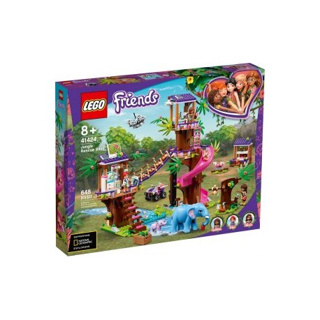 LEGO 41424 Base de Rescate en la Jungla
