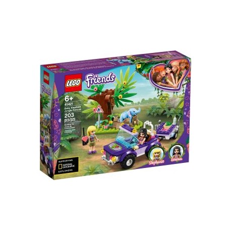LEGO 41421 Rescate en la Jungla del Bebé Elefante
