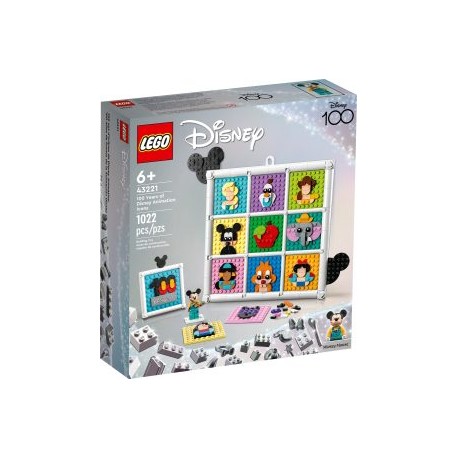 LEGO 100 Años de Iconos de la Animación Disney 43221