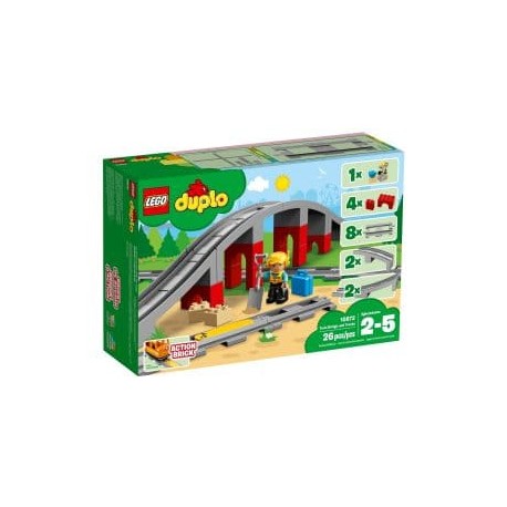 LEGO Puente y vías ferroviarias 10872