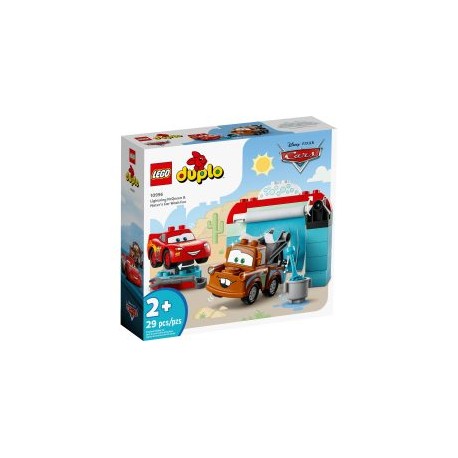 LEGO Diversión en el Autolavado con Rayo McQueen y Mate 10996