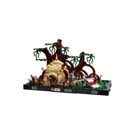 LEGO Diorama: Entrenamiento Jedi en Dagobah 75330