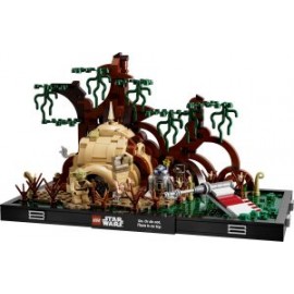LEGO Diorama: Entrenamiento Jedi en Dagobah 75330